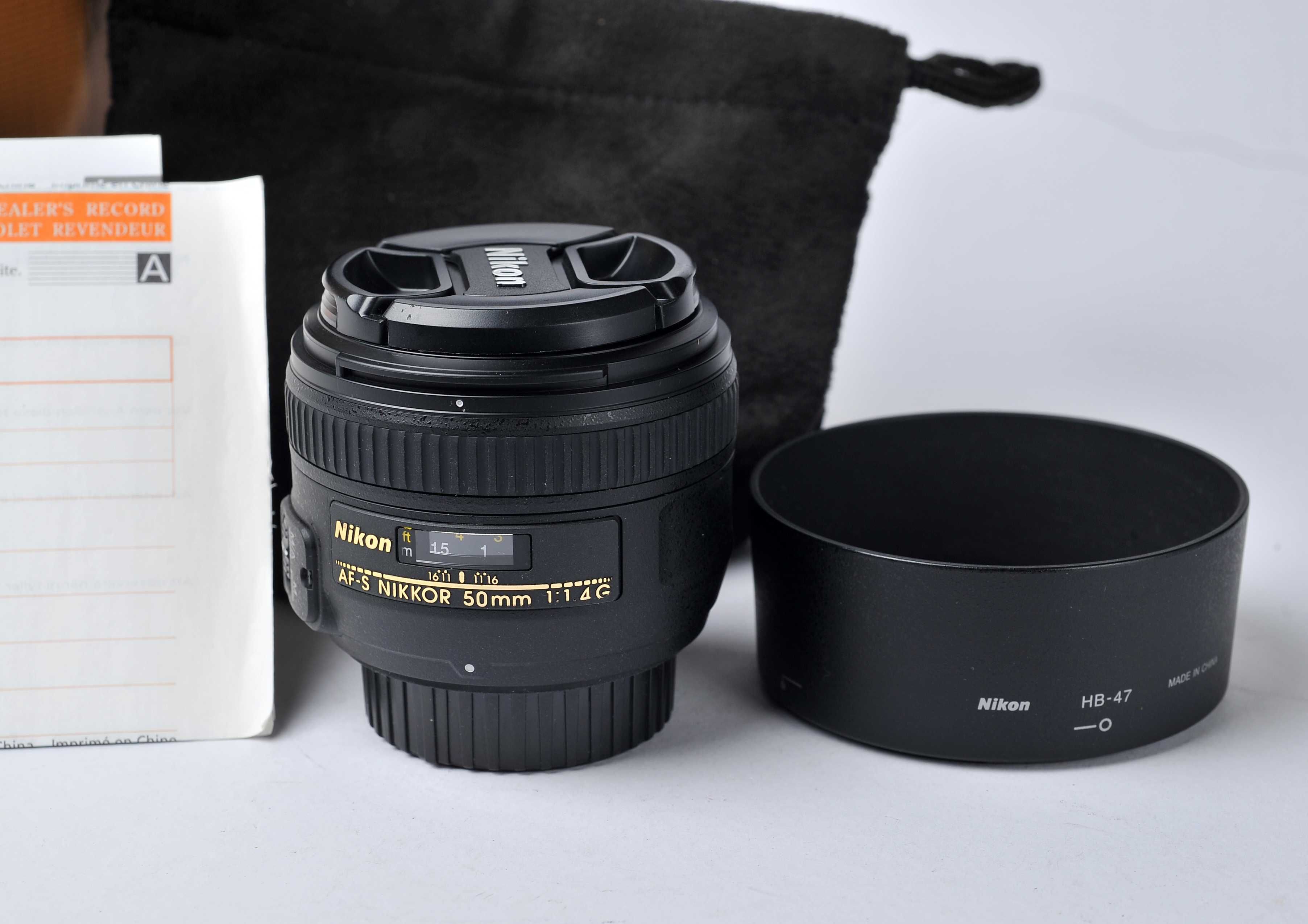 Nikon AFS 50mm f/1.4 excelente estado