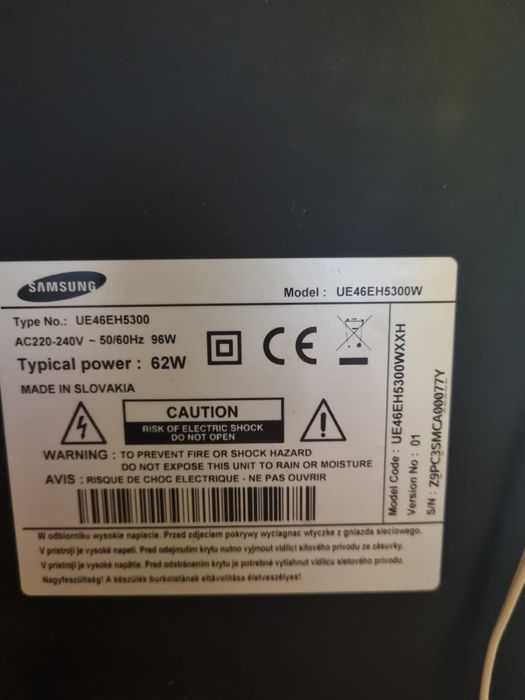 Telewizor Samsung 46”