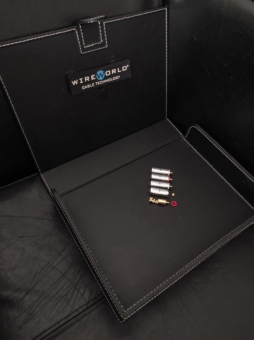 * WireWorld seria 10 7mm wtyki wtyk RCA  interkonekt