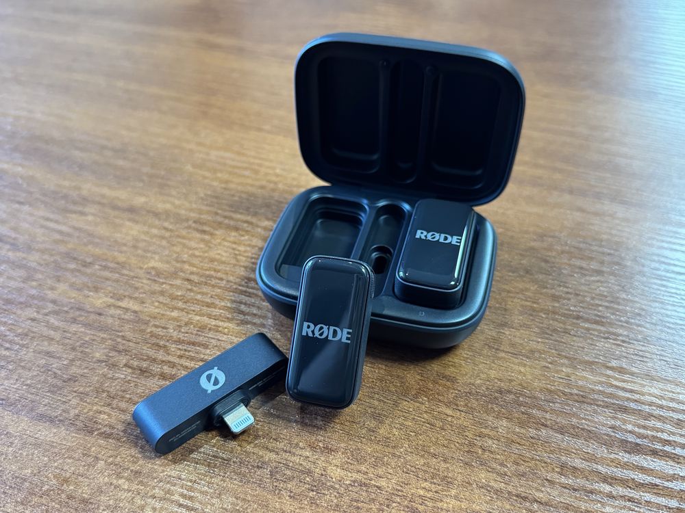 Бездротовий мікрофон петлічка  для iPhone