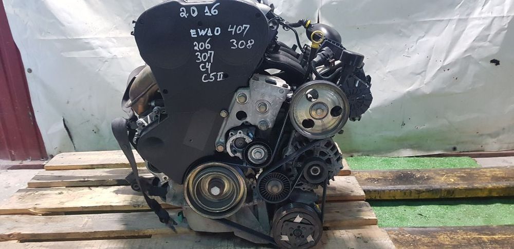 Motor Peugeot Citroen 2.0 16v 307 206 C4 407 C5  Ref. EW10
