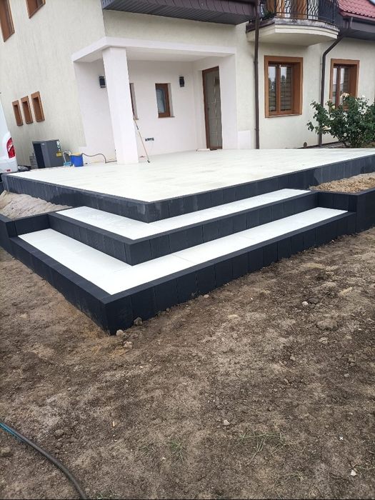 Kompleksowe usługi brukarskie, Układanie kostki