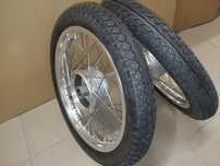 Kola r16" Simson s50 s51 s53 enduro alum.sr4 duo inwalidzki  kpl pl