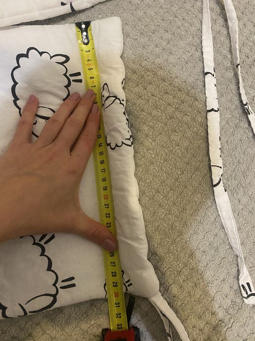 Ochraniacz do łóżeczka dziecięcego baranki