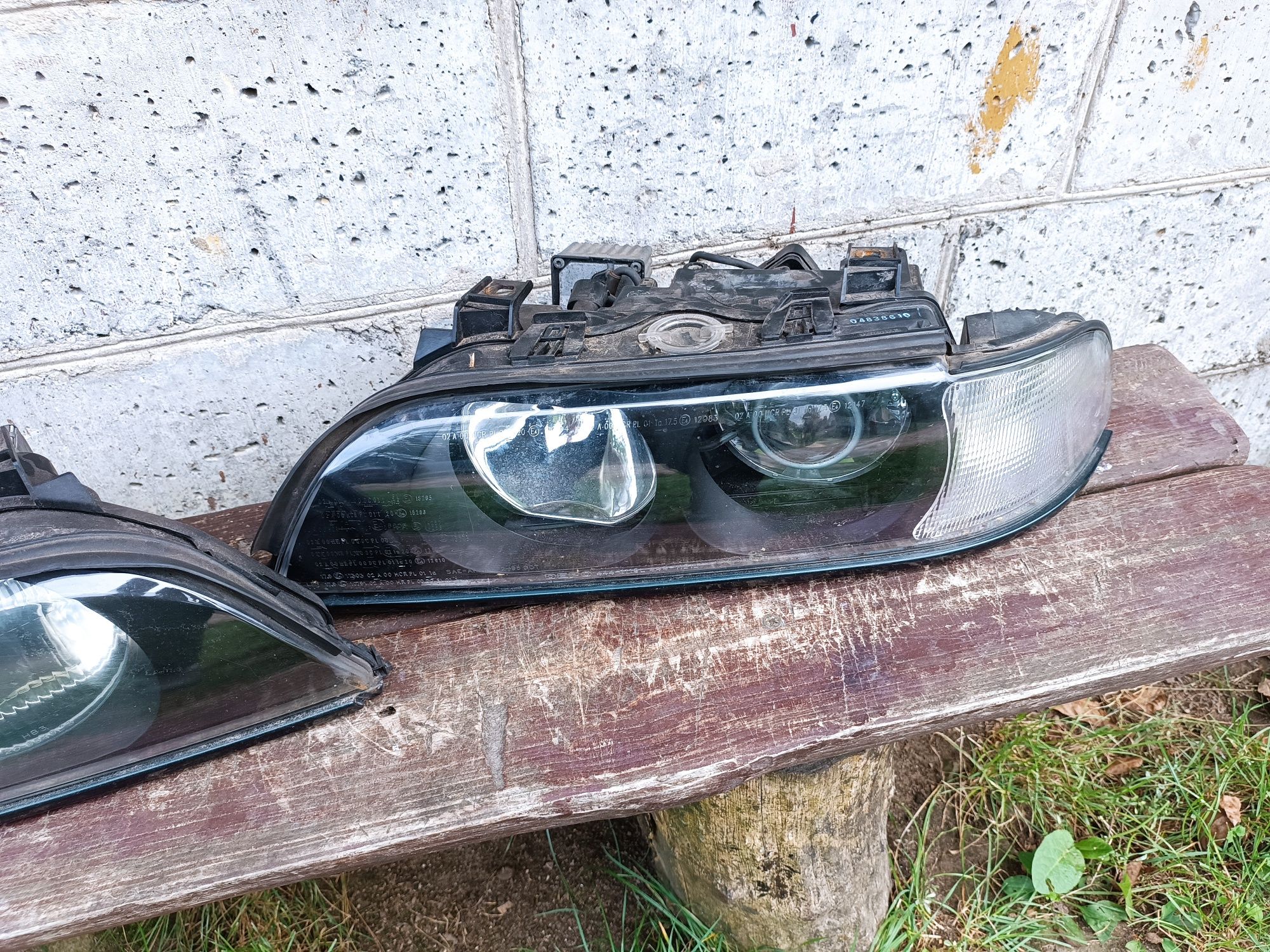 Lampy przód Xenon # BMW e39  #przed Lift sedan kombi