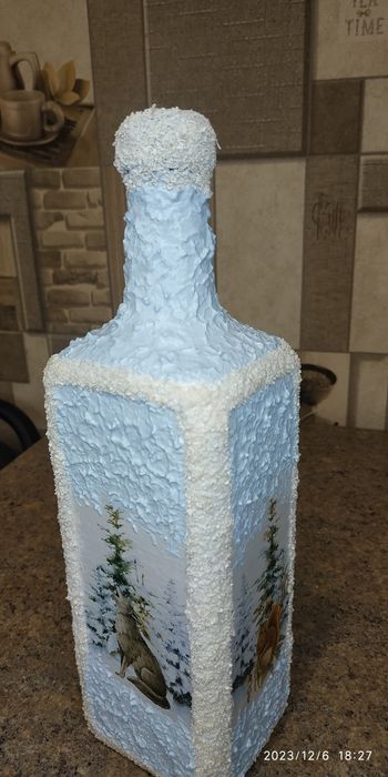 Бутылки декорированые