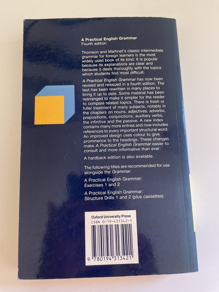 A Pratical English Grammar for Oxford