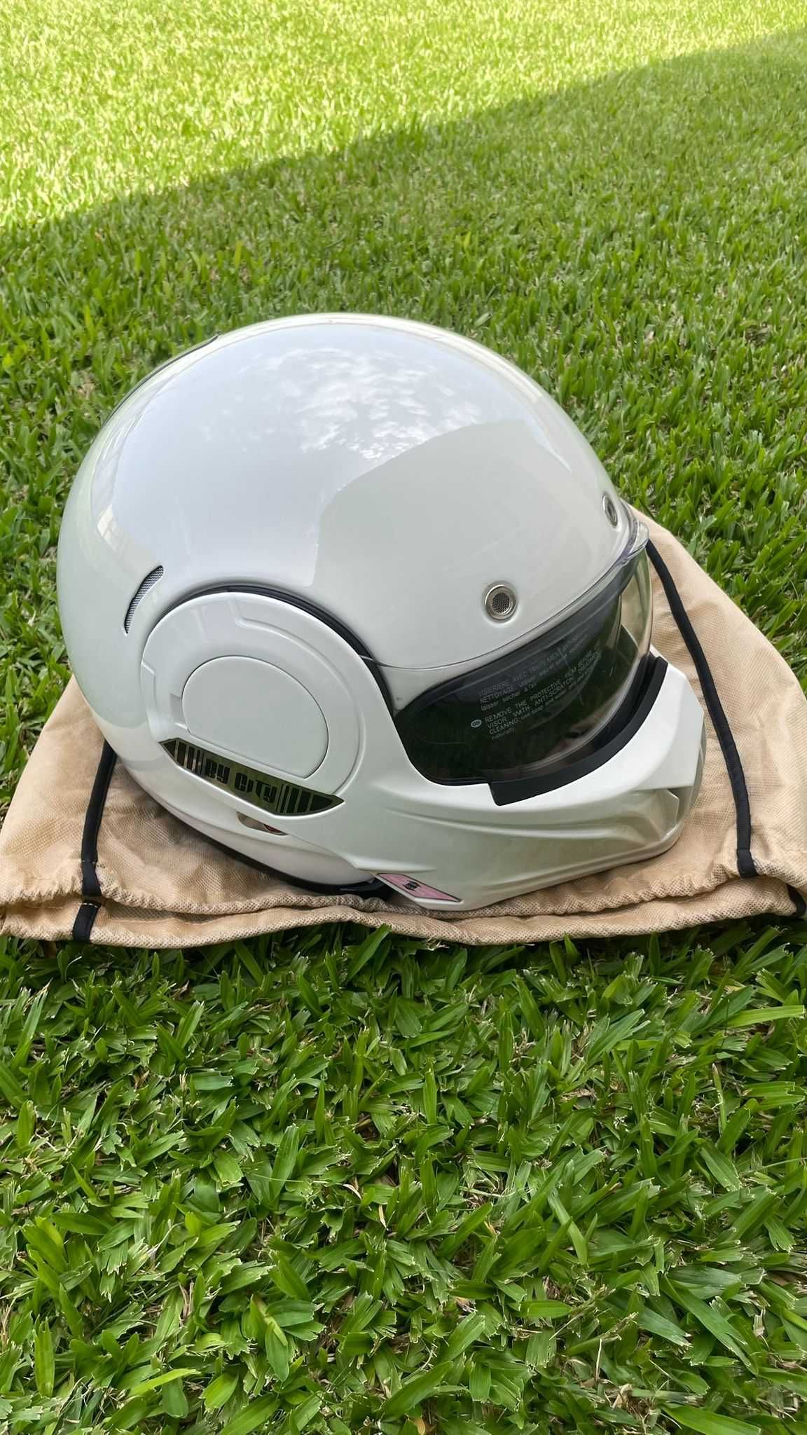 Capacete Modular By City 180 Tech Bone