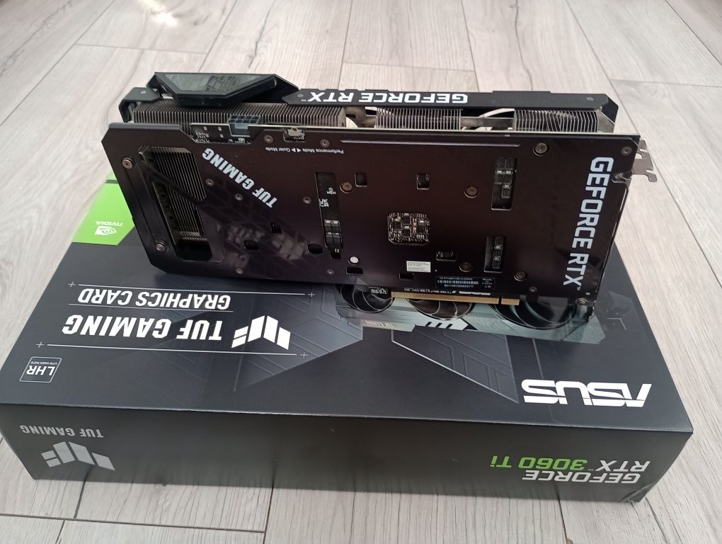 Asus tuf gaming rtx 3060 ti karta graficzna jak nowa