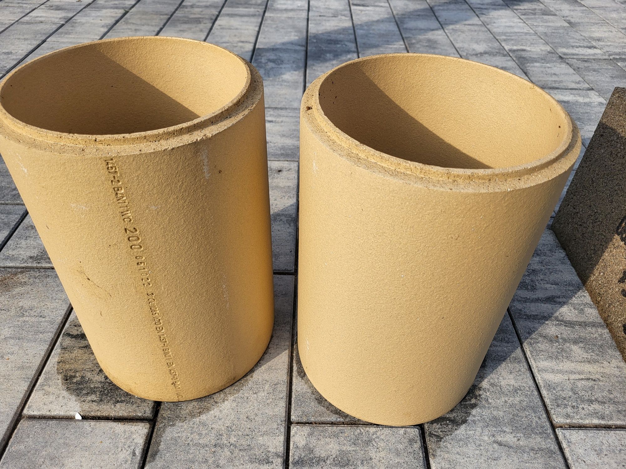 Rura ceramiczna fi 200, pustak systemu kominowego