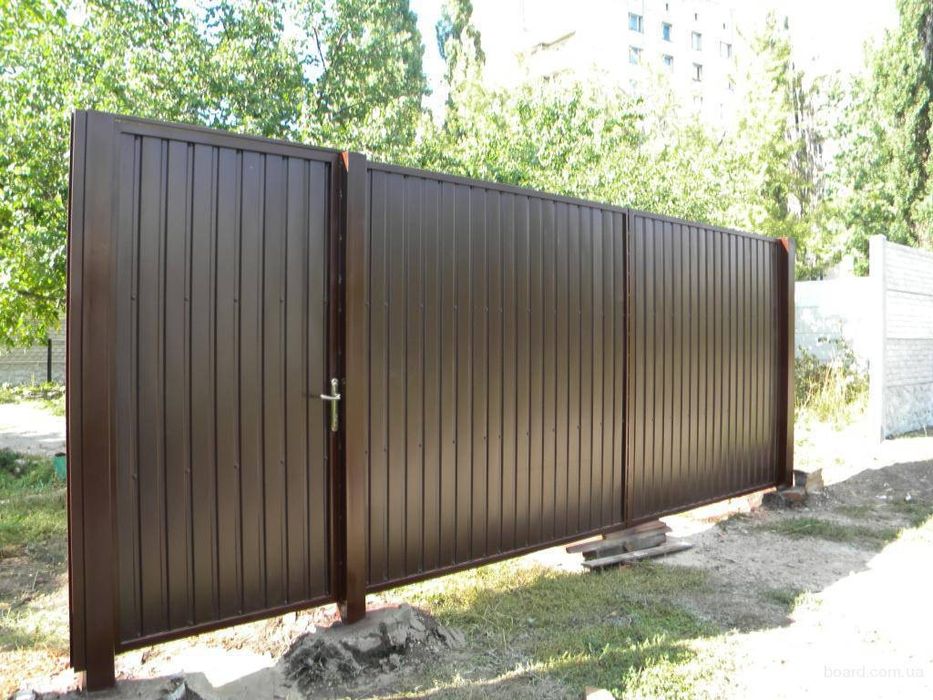 Еврозаборы от 1520грн за пролёт н-1.5 м; Н-2м - 1780 грн. с монтажом.