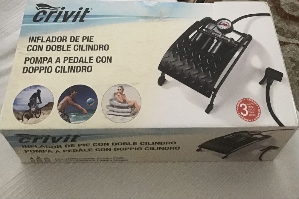 Bomba ar crivit manual