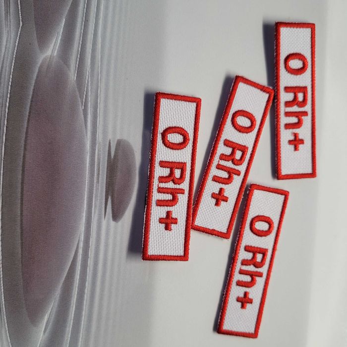 Haftowane imienniki grupa krwi .