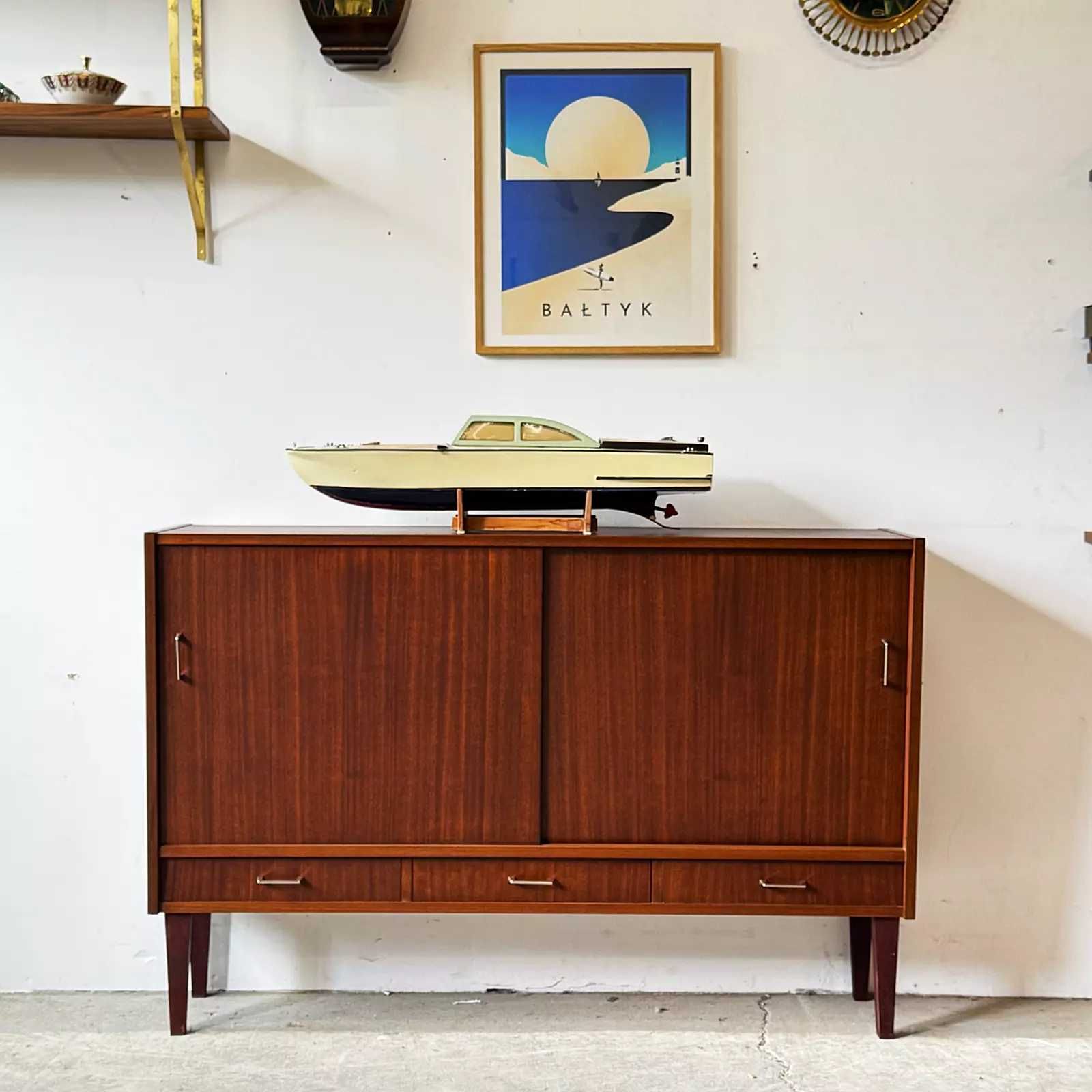 Szafka kopenhaska, Dania lata 60/70, vintage, mid-c modern