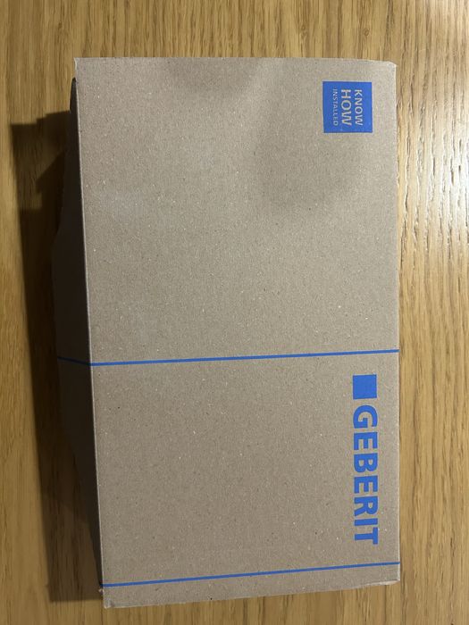 Przycisk spłukujący Delta 50 Geberit czarny mat - Nowy