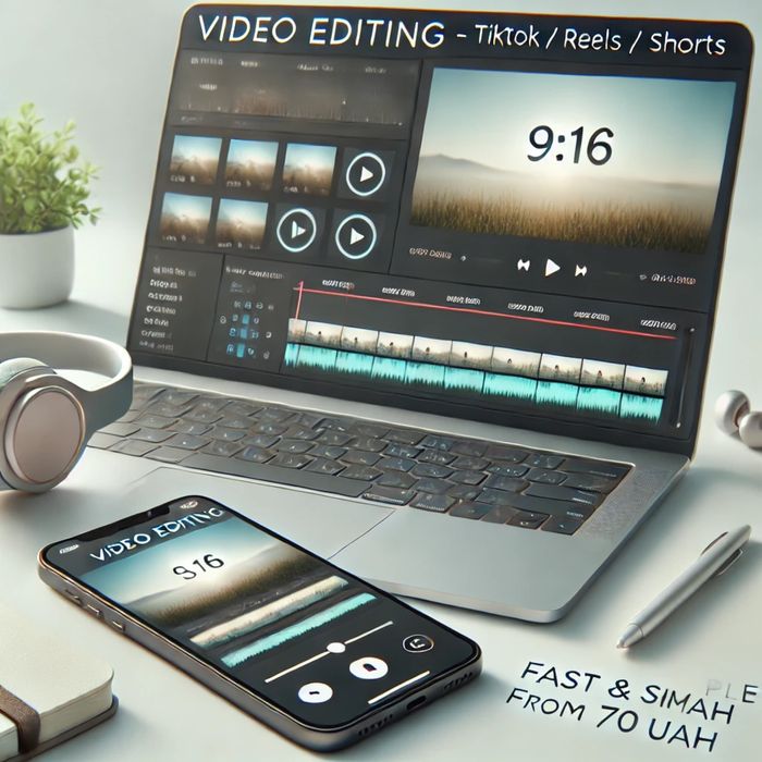 Зроблю швидко та якісно відео монтаж для соцмереж