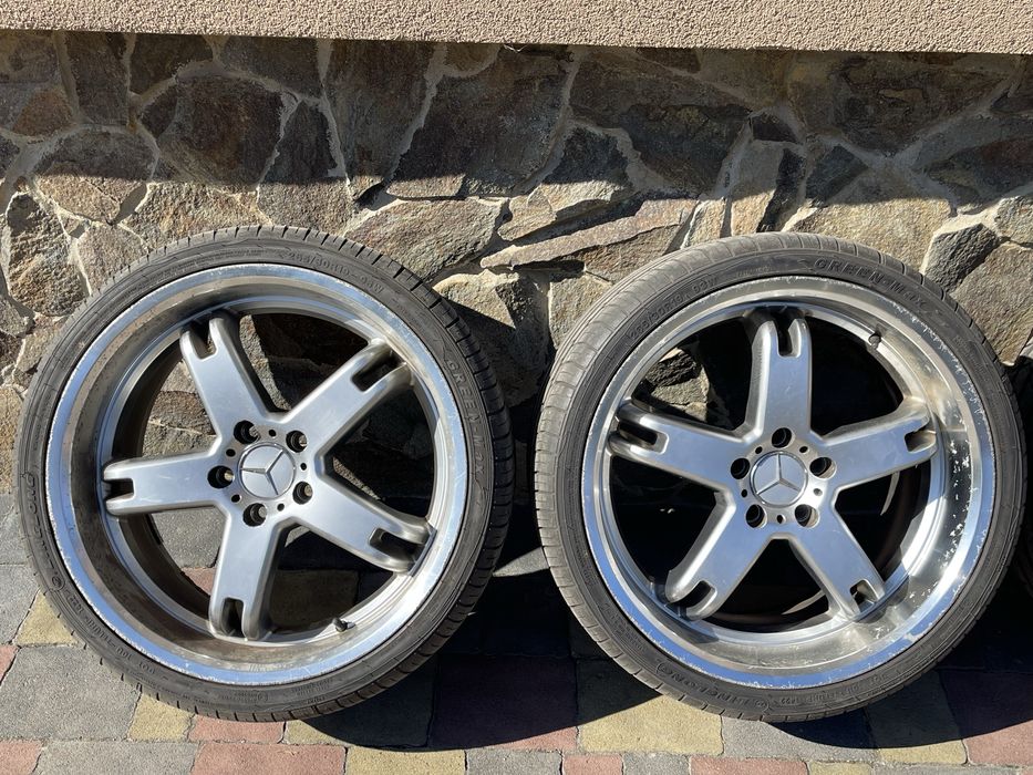 Диски з резиною Різноширокі