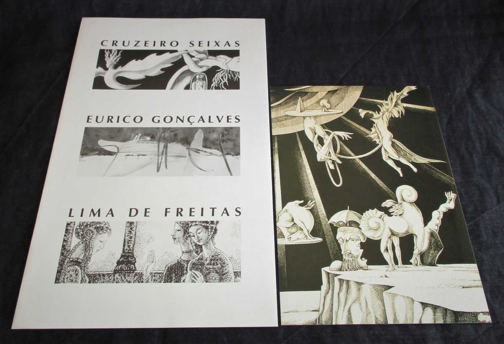 Catálogo Galeria São Bento Cruzeiro Seixas Eurico Lima Freitas