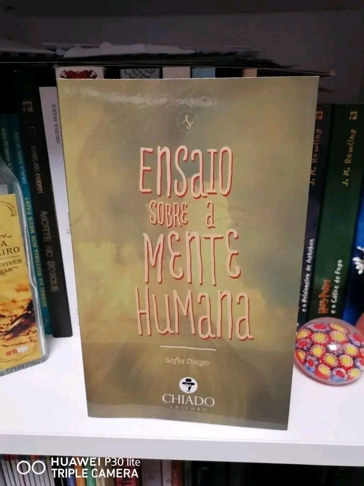 Livro Ensaio sobre a mente humana - Sofia Diogo