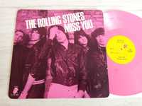 Rolling Stones  Miss You  WINYL (12") UK  PINK  EX/EX