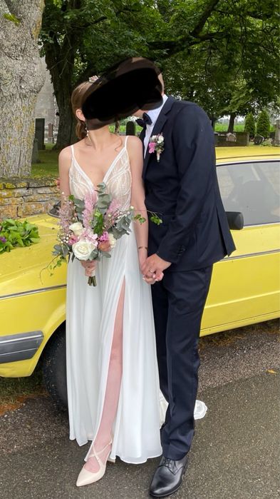 Przepiękna suknia ślubna w stylu boho
