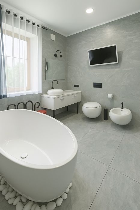 Просторий цегляний будинок із садом, басейном та SPA-зоною