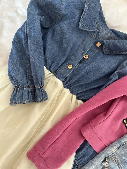 Набір речей на дівчинку 110-116 см зростом.