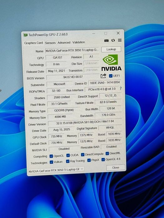 Surface Laptop Studio 3050ti touchscreen oled