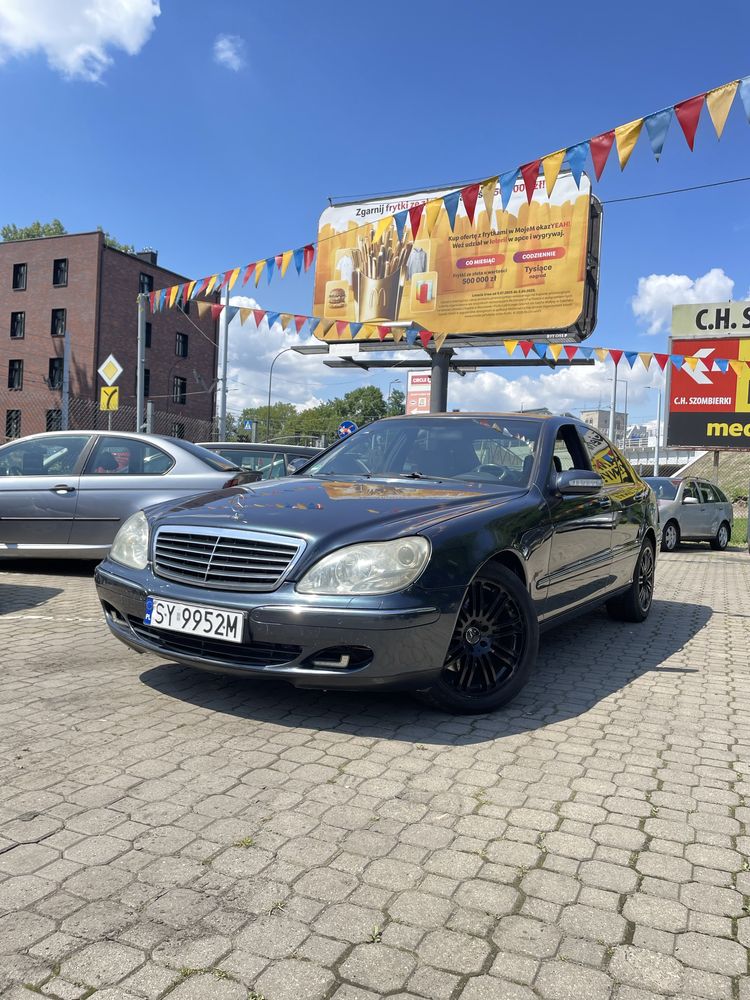Mercedes S Klasa W220*3.2 CDI*Lift*Automat*Ful Opcja*Hak*Brak Rdzy*