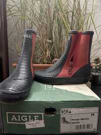 Botas vela Aigle tam 38