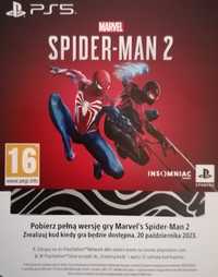 Marvel Spider-Man 2 w wersji cyfrowej na PS5 voucher