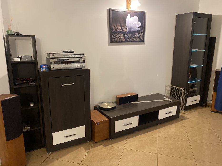 Mebloscianka Black Red White cena do konca tyg