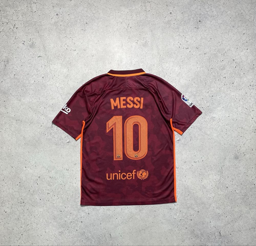Nike FC Barcelona Messi #10 Футбольная Джерси S-M
