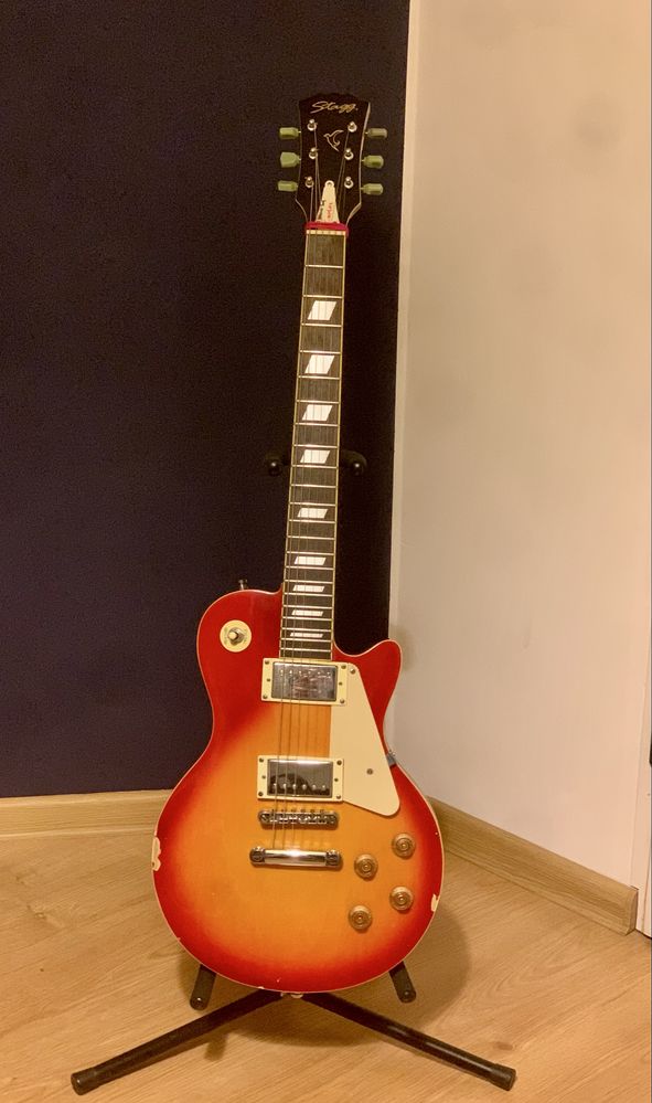 Gitara elektryczna les paul Stagg