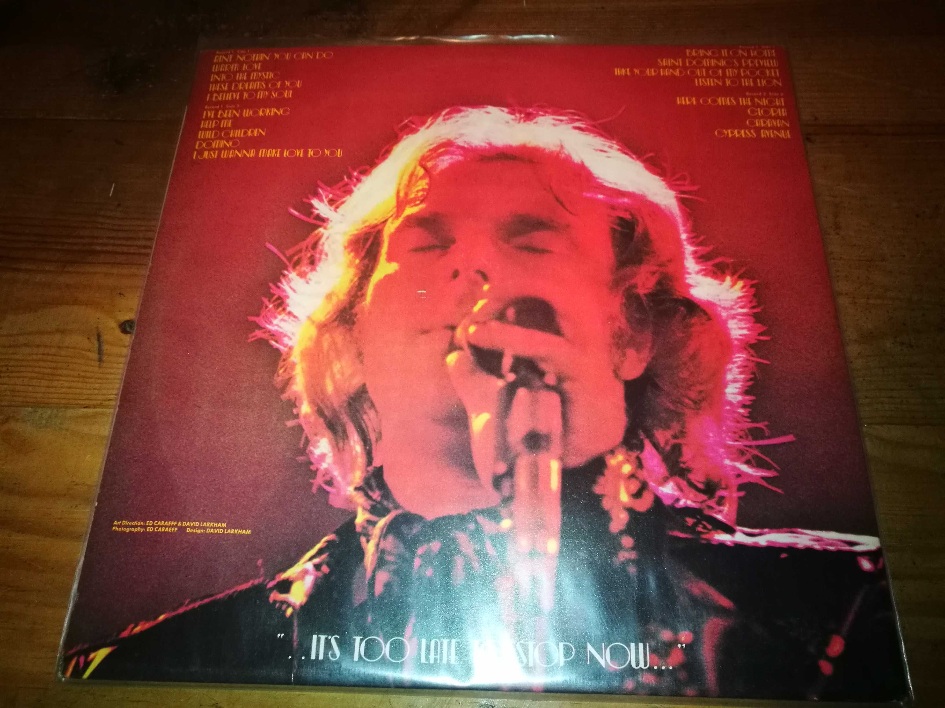 VAN MORRISON (Folk-Rock) - It's To Late To Stop Now (Ed Inglesa  2XLP