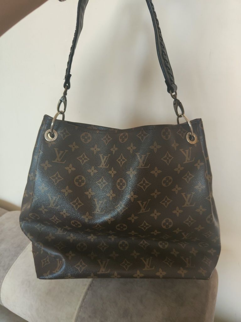 Torebka LV shopper z paskiem