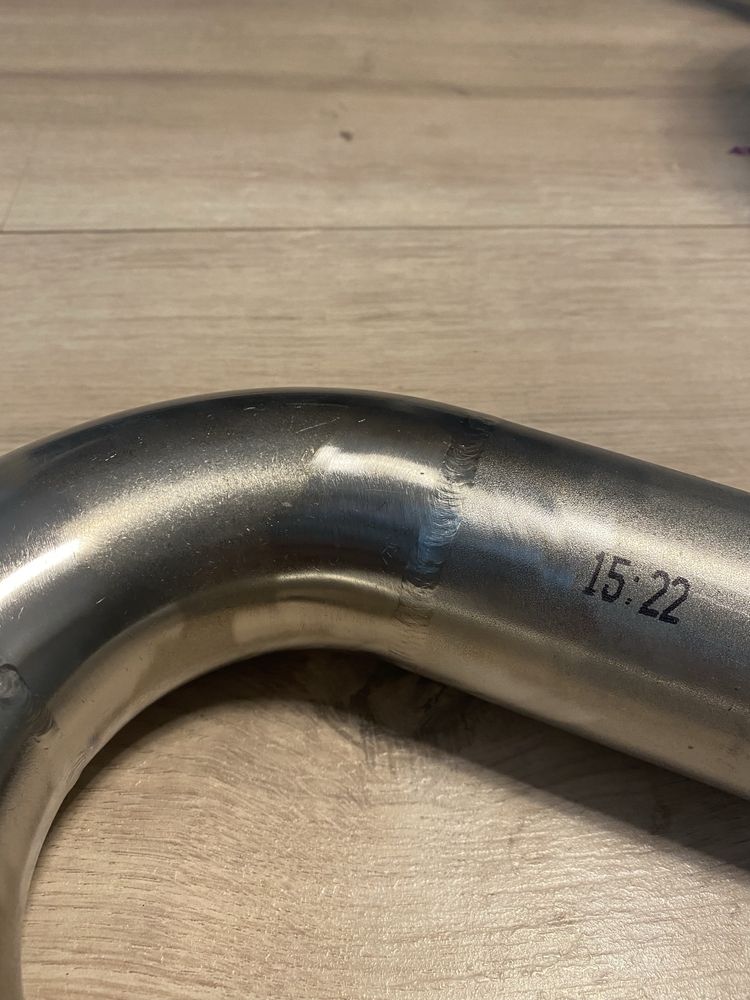 Końcówki wydechu na wymiar downpipe przelot bmw muffler delete