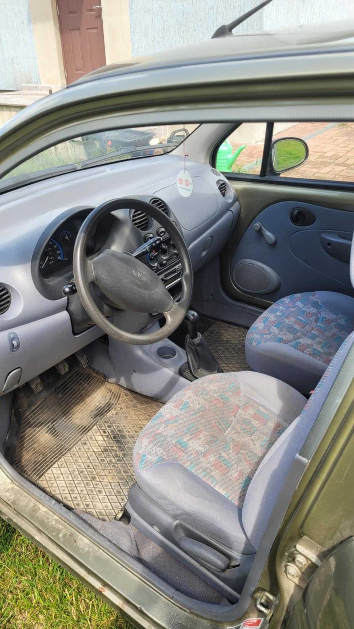 Daewoo Matiz 2002 rok, 136256km przebiegu.
