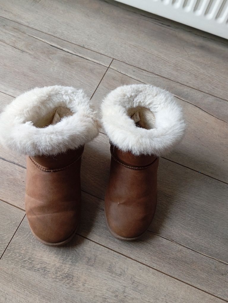 Buty zimowe ocieplane kozaczki