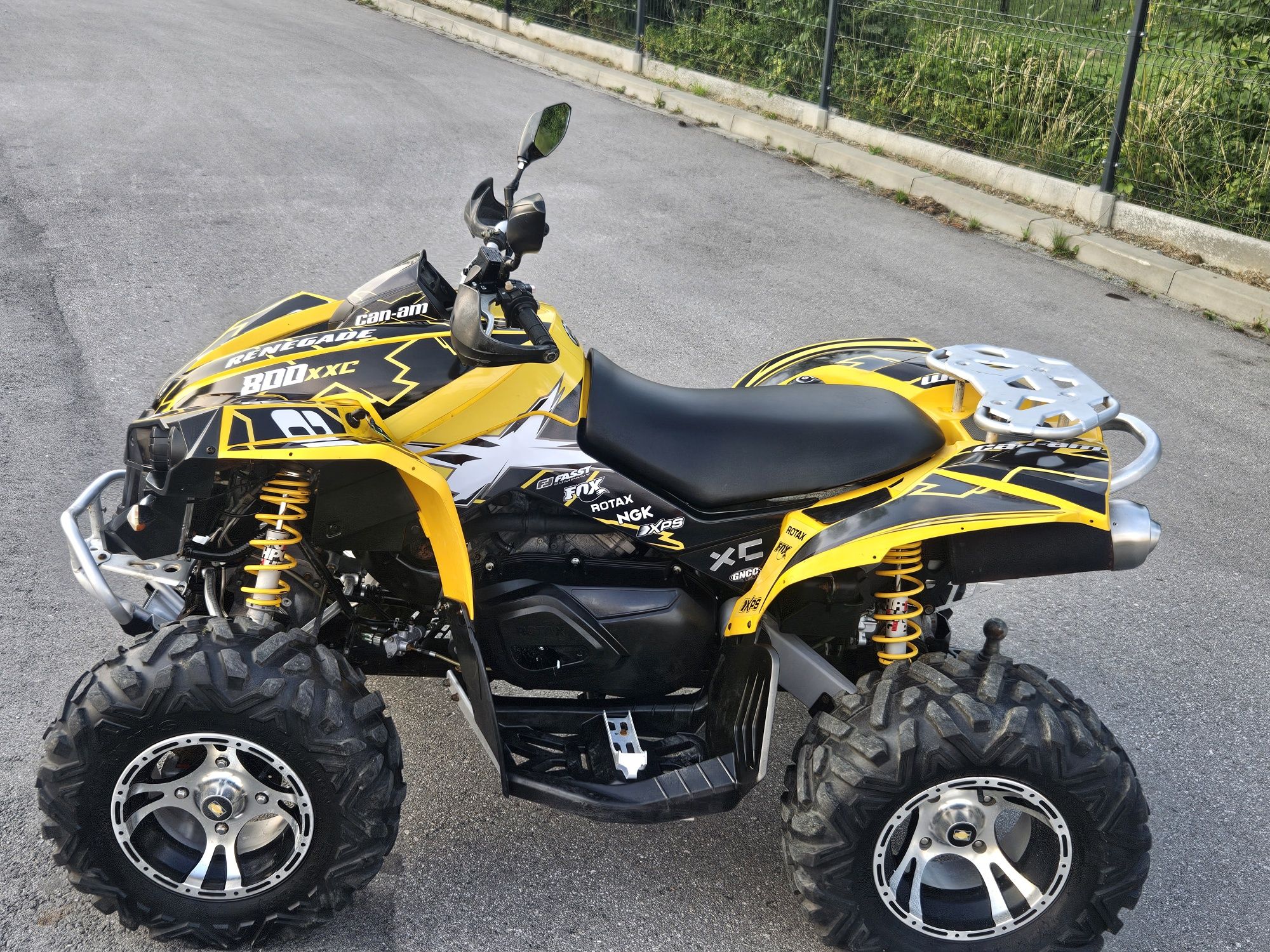 Can am renegade 800 Zadbany Mega Szeroki Doposażony Dokumenty quad