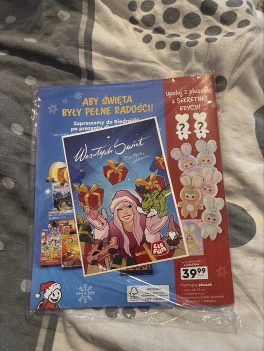 Gazetka z pocztówką Martyny Zabawy