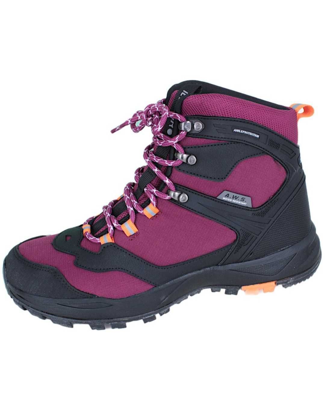 Черевики трекінгові ICEPEAK Agadir MS A.W.S. Water-Resistant Dark Red