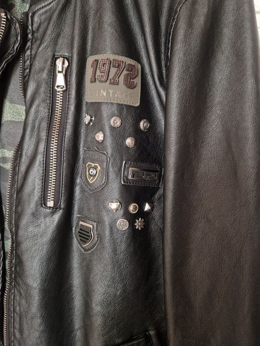 Włoska kurtka pilotka bomber L