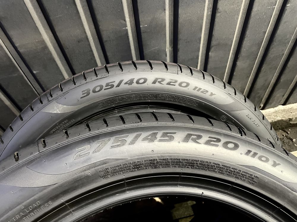 Літо 4шт Pirelli PZero PZ4 275/45 R20 305/40 R20 112/110Y RSC*