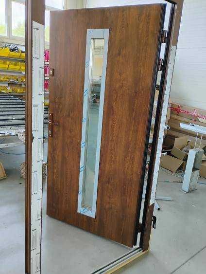 Drzwi aluminiowe panelowe - 1010 X 2100