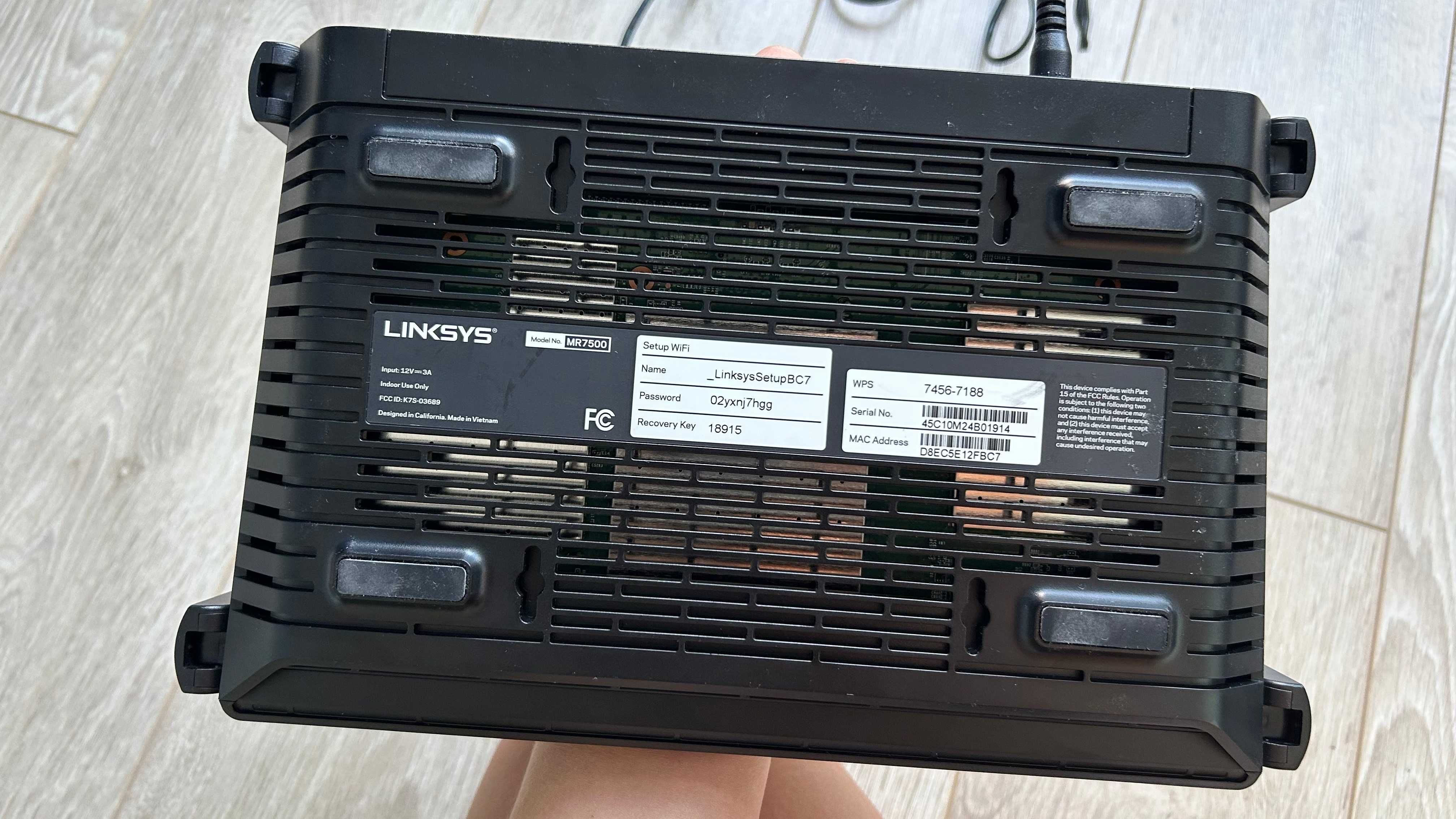 Mesh WiFi роутер Linksys Hydra Pro 6E (MR7500) – AXE6600, 6.6Gbps