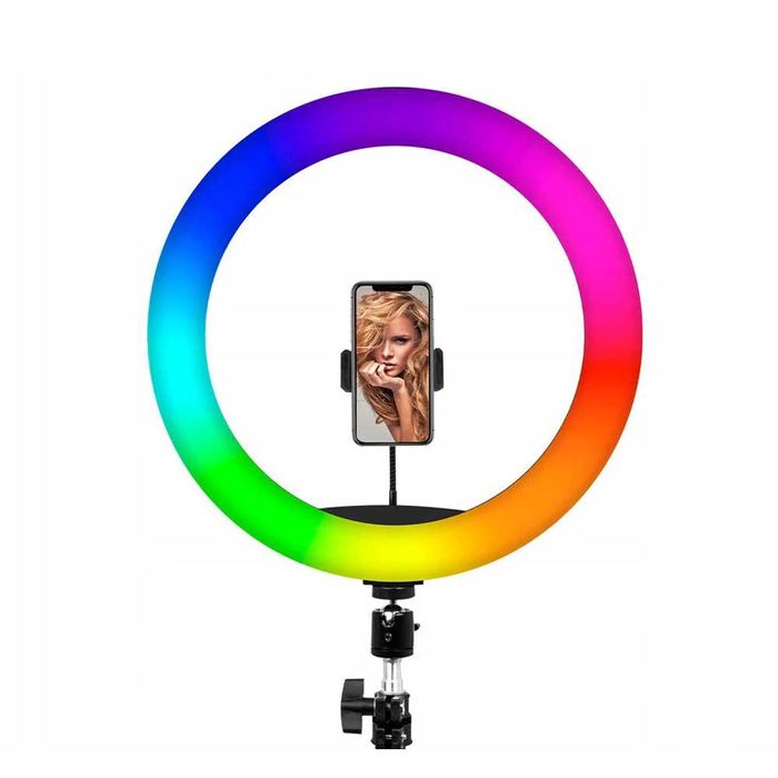 Кольцевая лампа RGB MJ260 Soft Ring Light 26 см