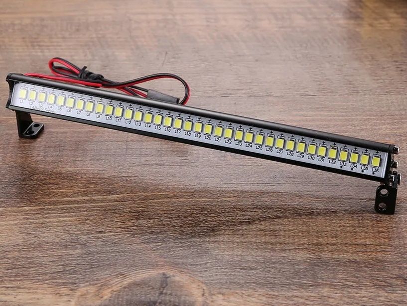LED lightbar rc listwa ledowa aluminiowa obudowa 150mm TRX 4 SCX 10