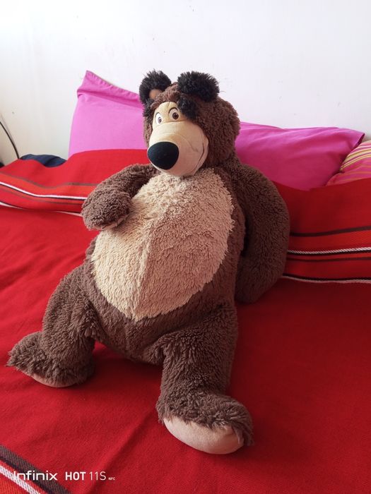 Misza Masza i Niedźwiedź maskotka