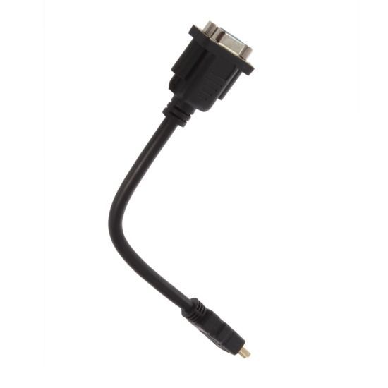 U024 Cabo HDMI Macho Para VGA HD-15 Fêmea 1080P Novo! <T